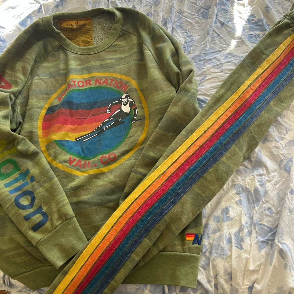 Aviator nation vail Colorado camo set